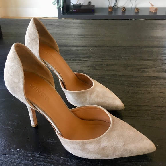 Vince Celeste D’Orsay Pump in Woodsmoke Color - Picture 2 of 3